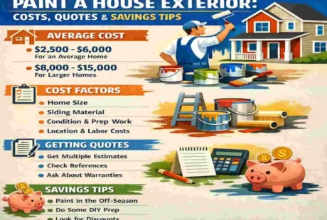 how much to paint a house exterior