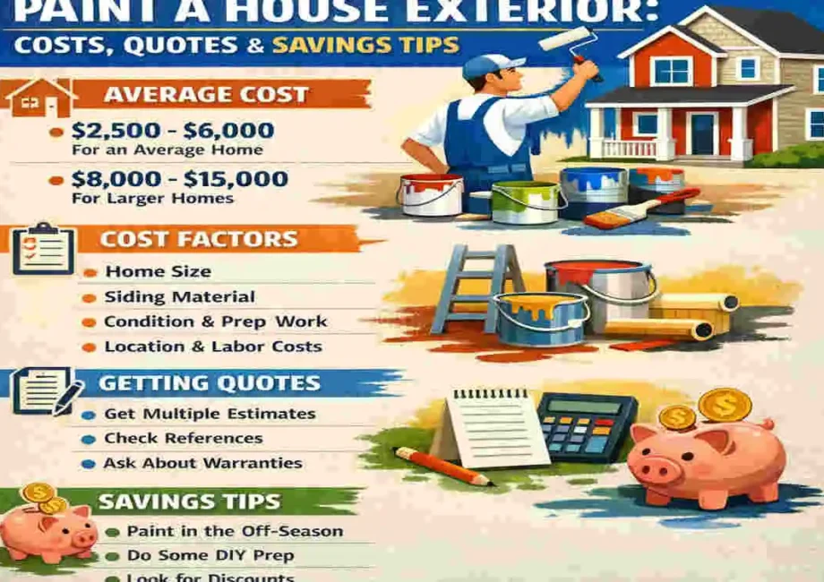 how much to paint a house exterior
