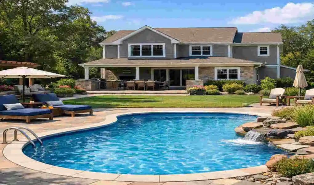 How Far Should Your Pool Be from House