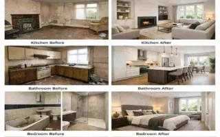 room by room renovation in london house