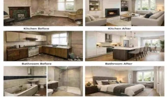 room by room renovation in london house