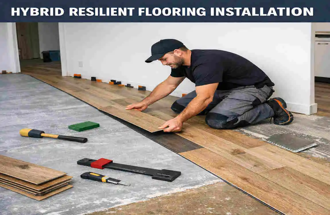 what is hybrid resilient flooring