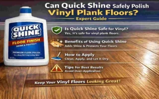 can you use quick shine on vinyl plank flooring