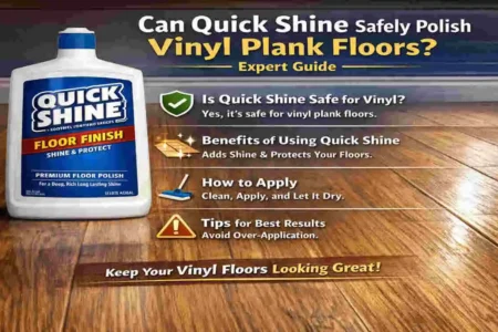 can you use quick shine on vinyl plank flooring