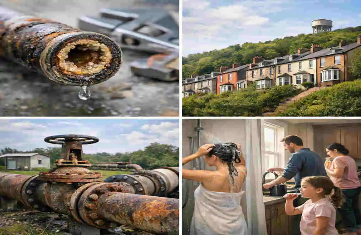 how to increase water pressure in uk house