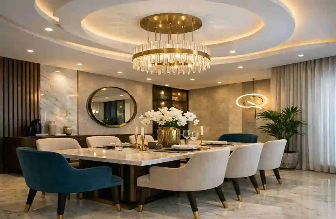 Latest POP Designs for Dining Room