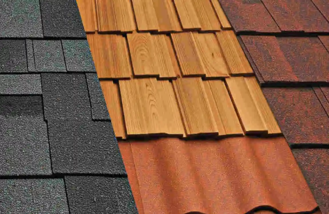 what are the top 5 roofing materials?