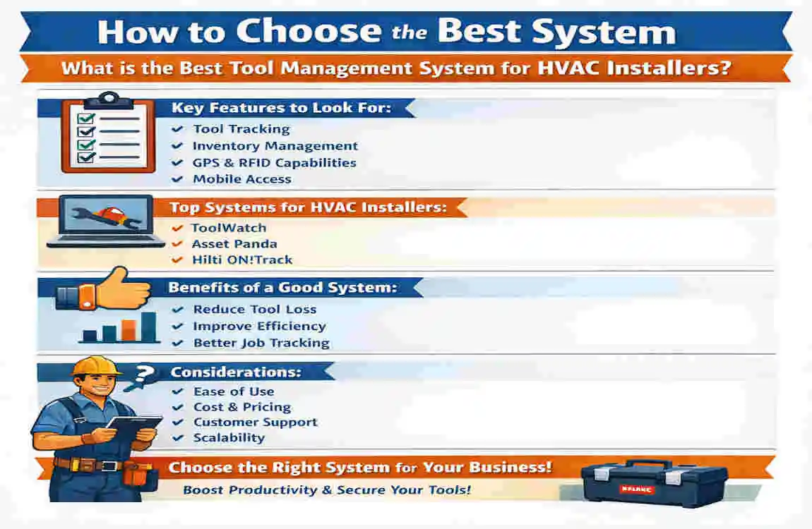what is the best tool management system for hvac installers