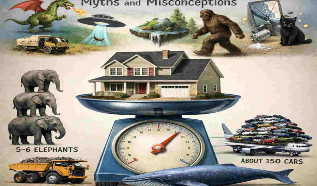 How Much Does a Typical House Weigh