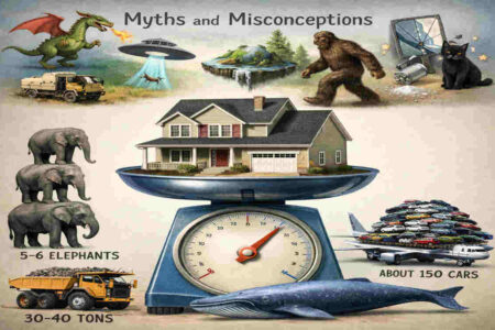 How Much Does a Typical House Weigh