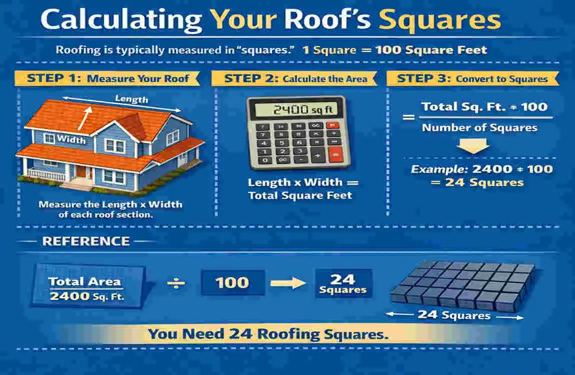 How Big Is a Square in Roofing Shingles?