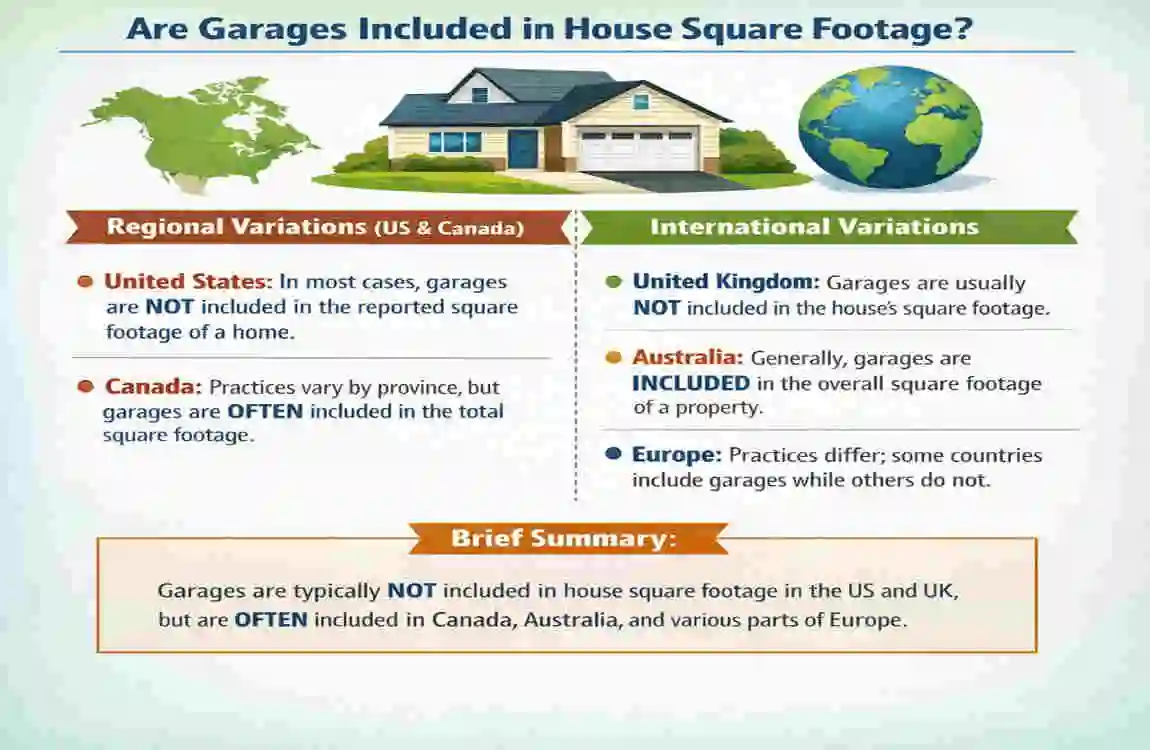 Are Garages Included in House Square Footage