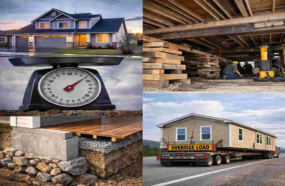 How Much Does a Typical House Weigh