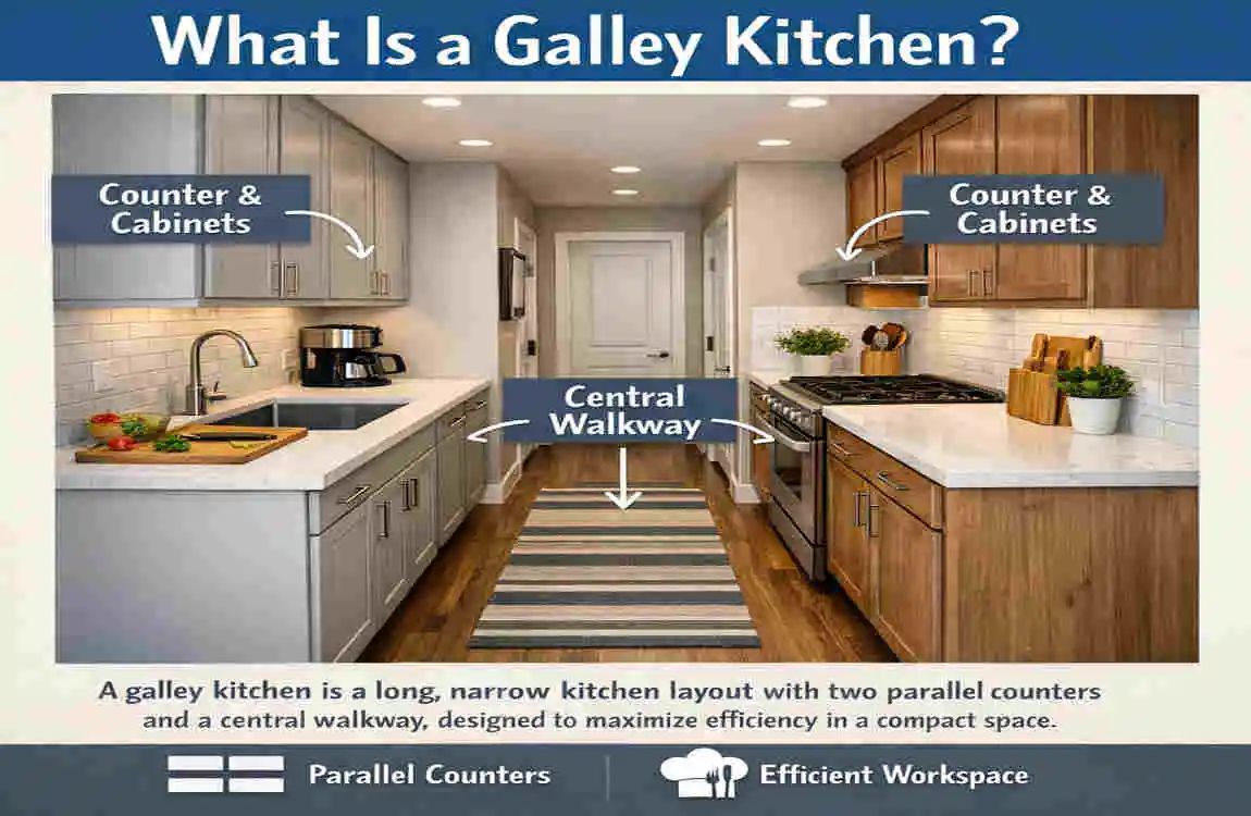 what is a galley kitchen