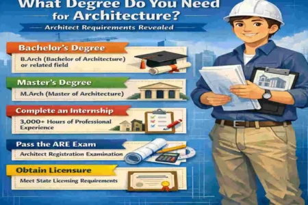 what degree do you need for architecture