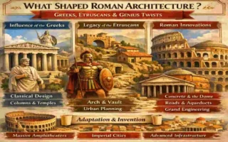 what influenced the roman architecture