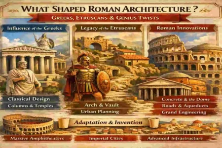 what influenced the roman architecture