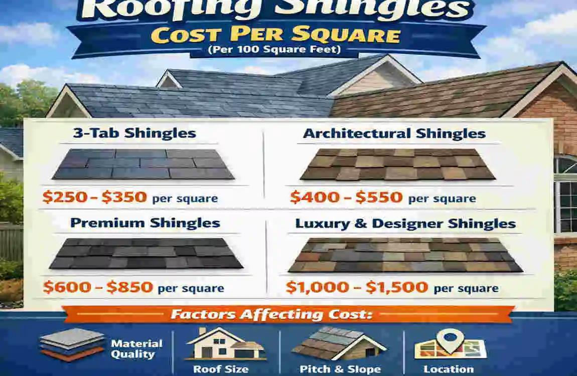 How Big Is a Square in Roofing Shingles? Exact Size, Coverage & Pricing Guide