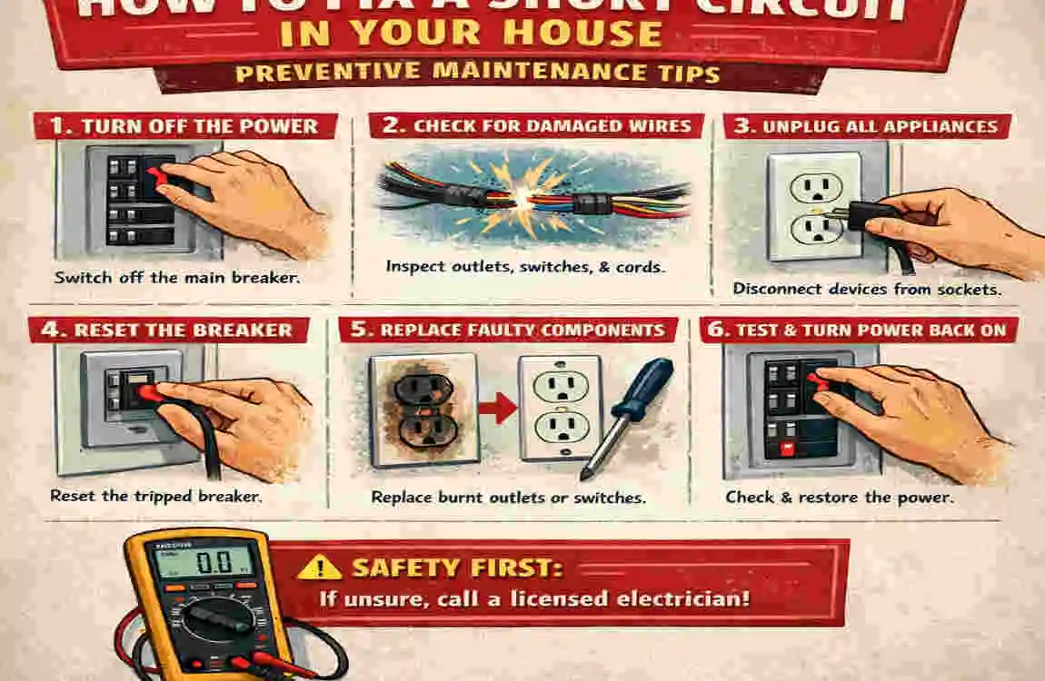 How to Fix Short Circuit in House