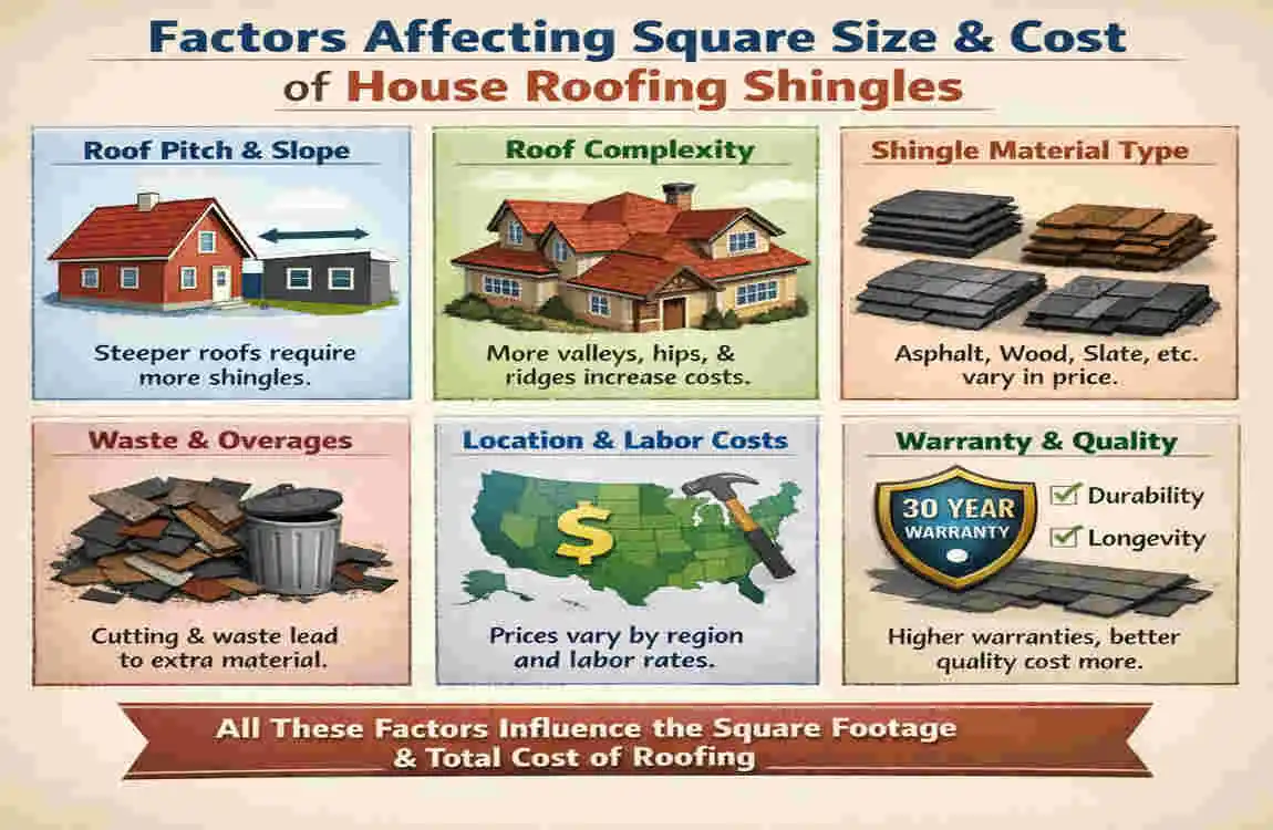 How Big Is a Square in Roofing Shingles?