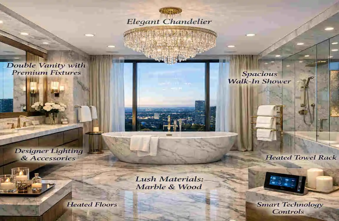 luxury bathroom design