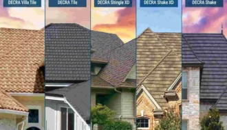 what are the top 5 roofing materials?