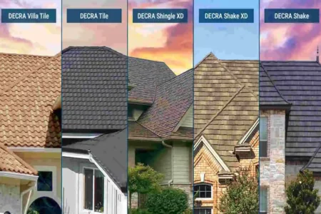 what are the top 5 roofing materials?