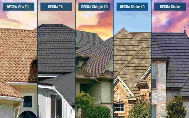 what are the top 5 roofing materials?