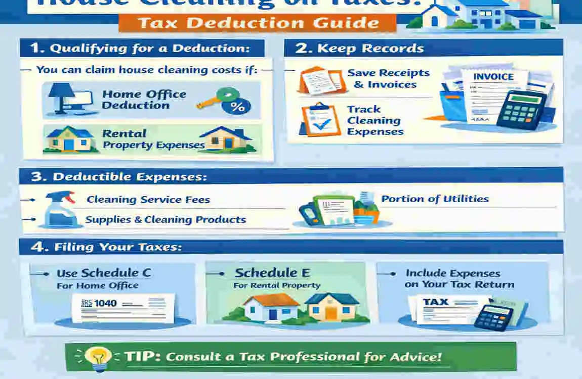 How to Claim House Cleaning on Taxes: Tax Deduction Guide - american