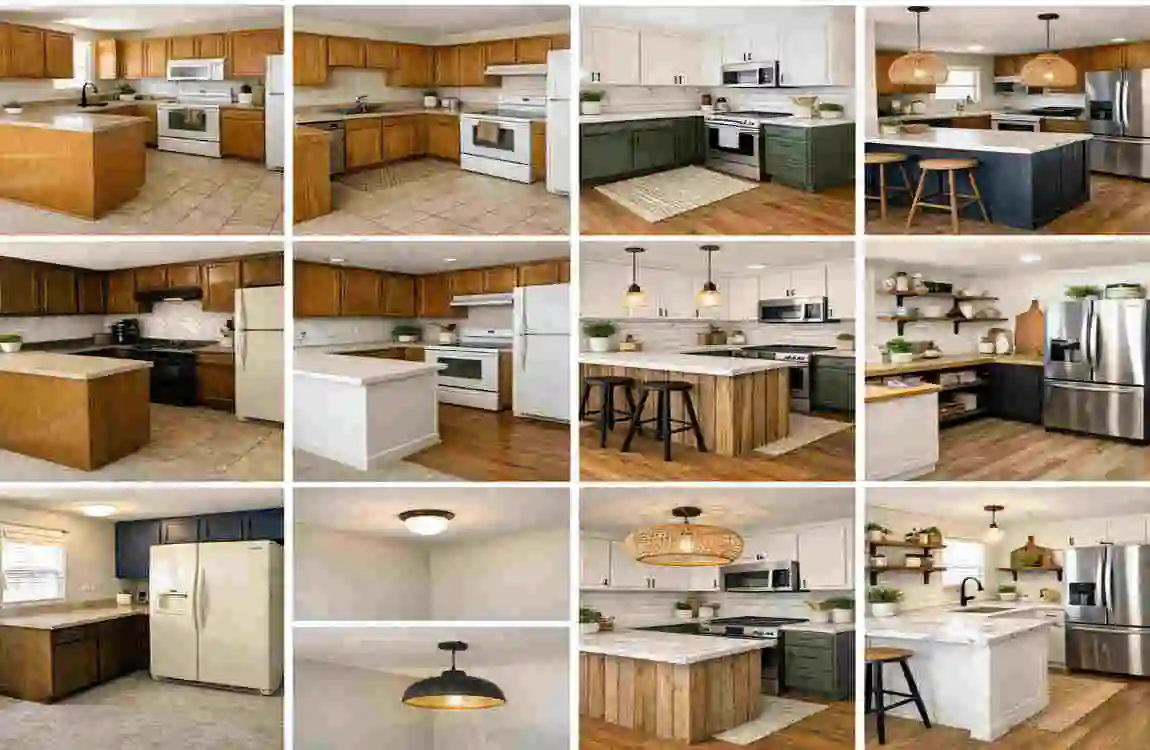 10 Budget Small Kitchen Makeovers to Refresh Your House - american home ...