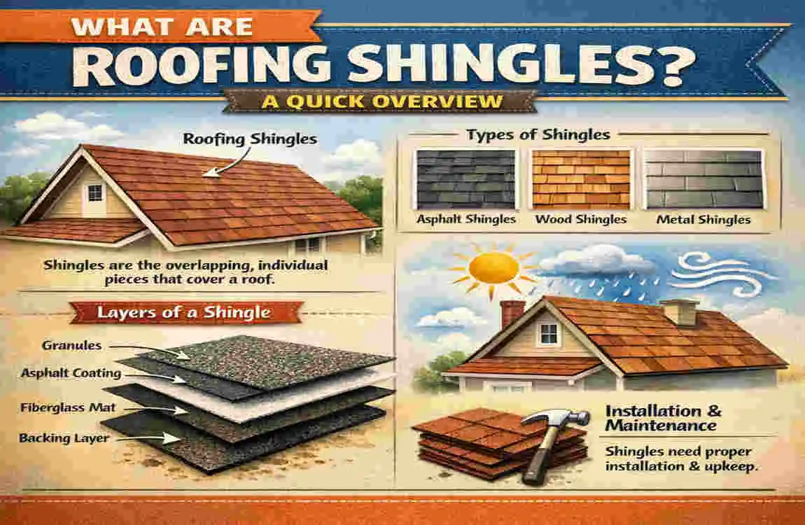 Is There Fiberglass in Roofing Shingles? 7 Types Explained