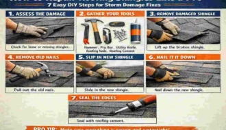 how to repair roofing shingles