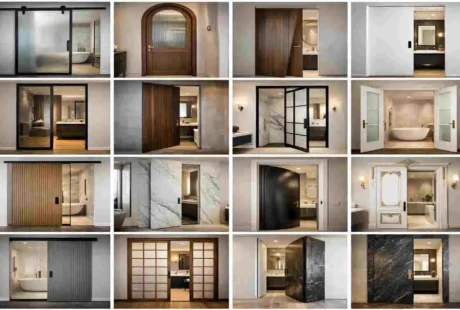 bathroom door design