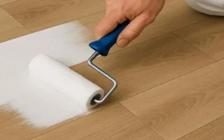 can you paint vinyl flooring