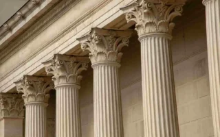 what are columns in architecture