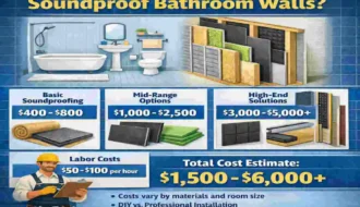 how to soundproof bathroom walls