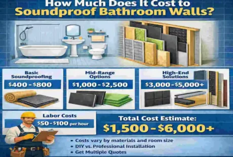 how to soundproof bathroom walls
