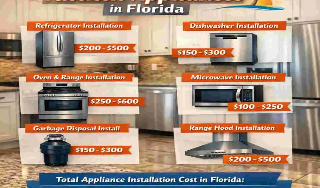Costs to Install Kitchen Appliances in Florida