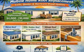 Florida Mobile Home Roof Replacement: Costs
