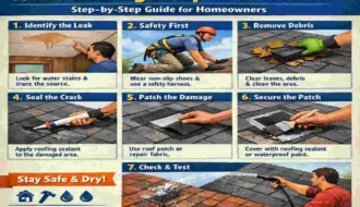 How to Do Roof Leakage Repair at Home