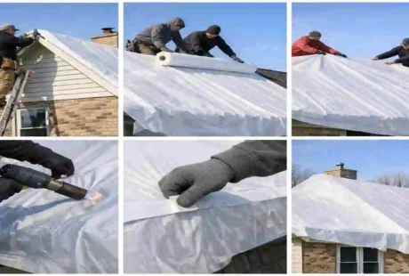 How to Wrap Your House Roof