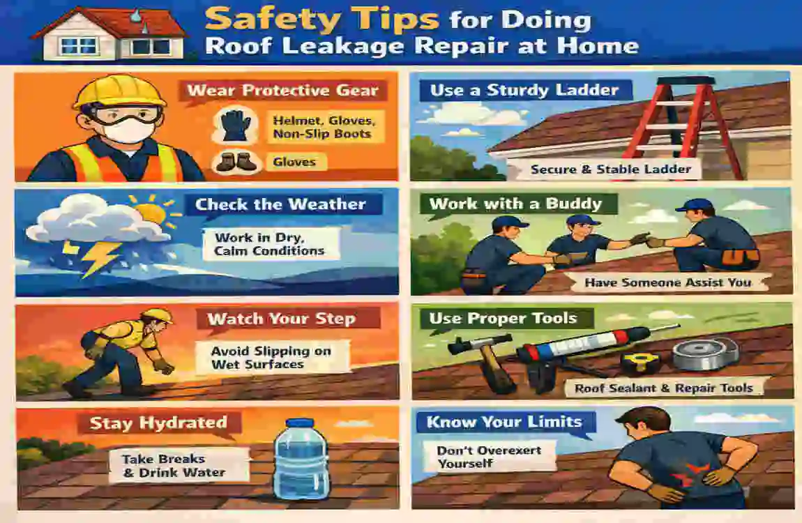 How to Do Roof Leakage Repair at Home