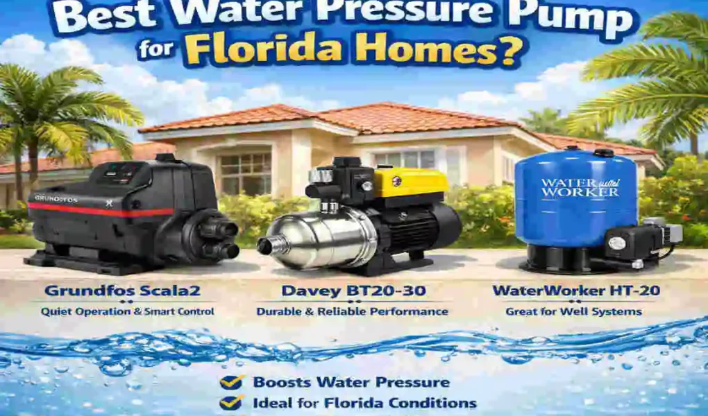 Water Pressure Pump for Florida Homes?