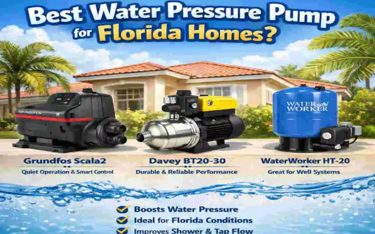 Water Pressure Pump for Florida Homes?