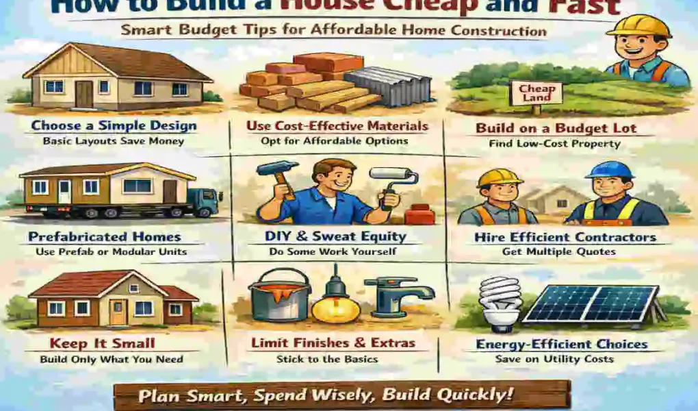 How to Build a House Cheap and Fast