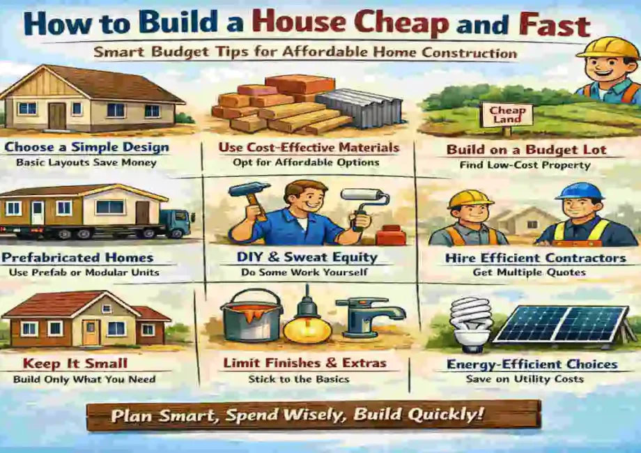 How to Build a House Cheap and Fast