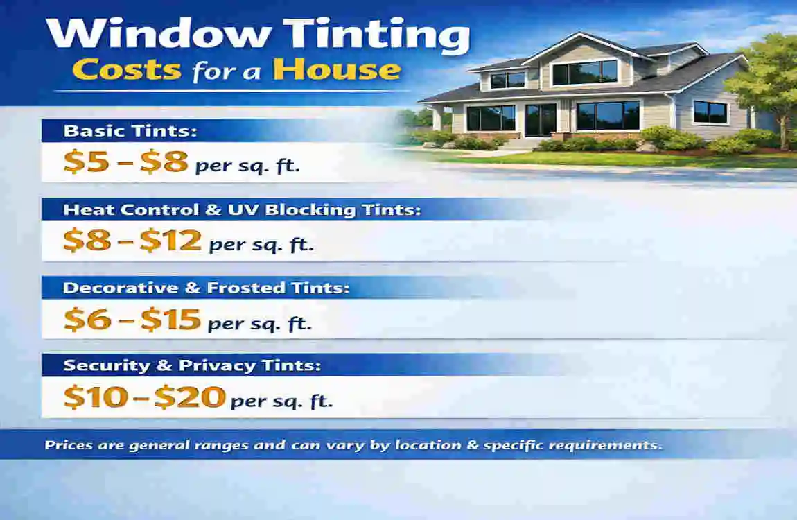 House Window Tinting Costs