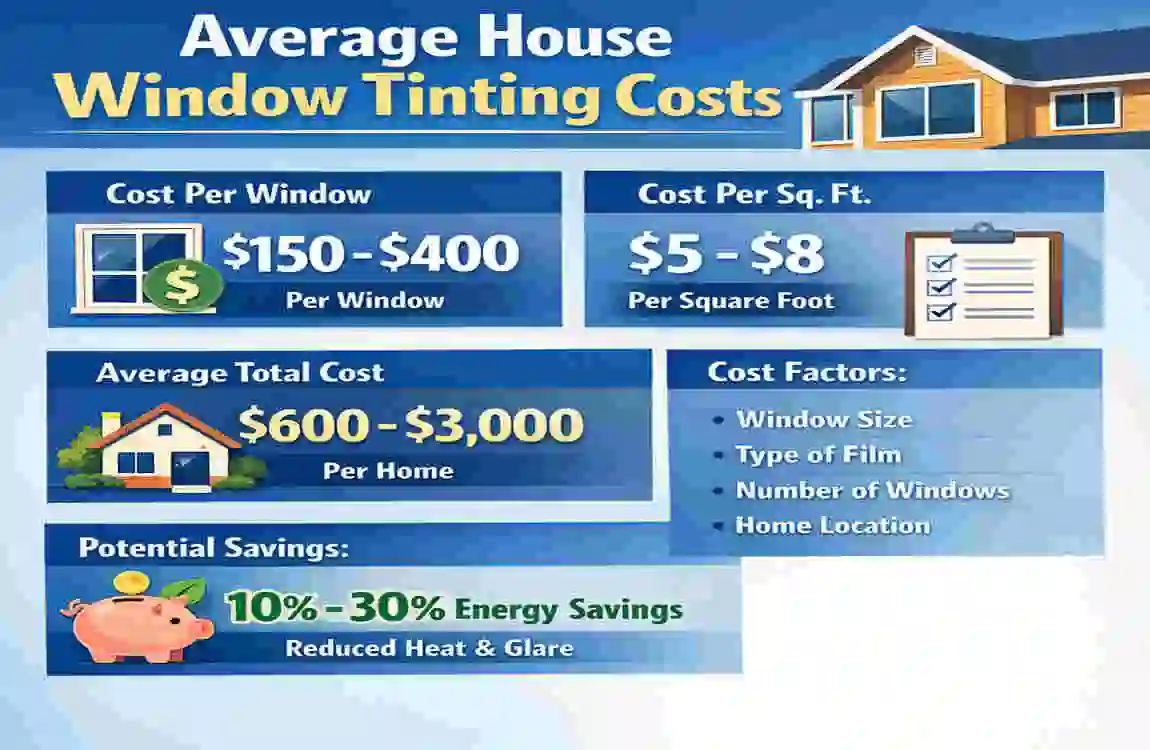 House Window Tinting Costs