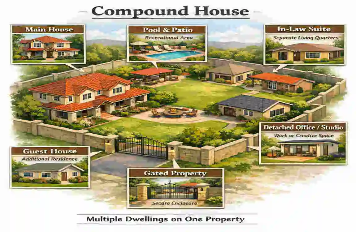 what is a compound house in real estate