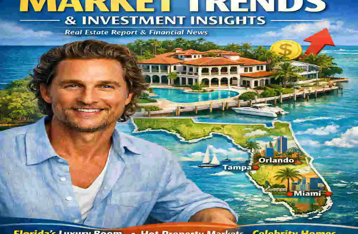 Celebrity Florida House Map